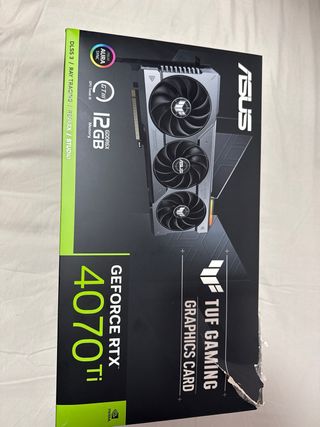 Tarjeta Gráfica ASUS TUF GeForce RTX 4070 Ti