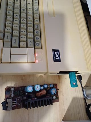 MSX Spectravideo SVI 738 Xpress mod USB + Gotek
