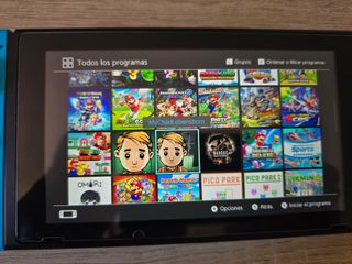 Nintendo Switch + microSD 512GB + 75 juegos