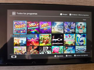 Nintendo Switch + microSD 512GB + 75 juegos