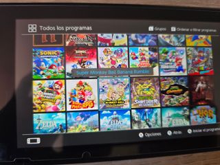 Nintendo Switch + microSD 512GB + 75 juegos