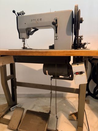 Adler 204-2 Máquina de coser cuero grueso
