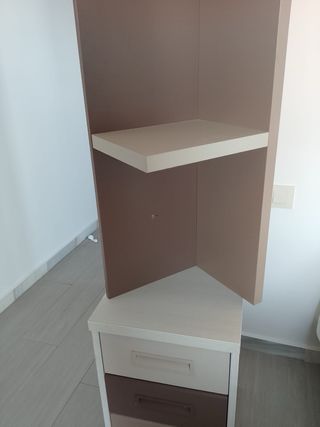 Mesita de noche + estantería