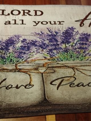 Tappeto antiscivolo in velluto per corridoio