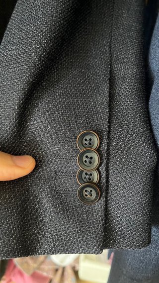 Traje Cacharel Azul Oscuro Talla 52.