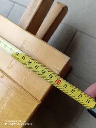 Tavolo Legno Giardino Pieghevole 140x70