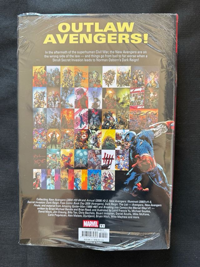 New Avengers Omnibus Vol. 2 Billy Tan Cover