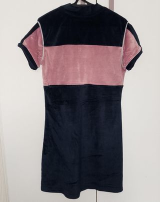 Vestito Lazy Oaf blu e rosa