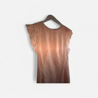 Vestido Midi Rosa Palo Zara