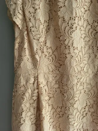 Vestido Midi Rosa Palo Zara