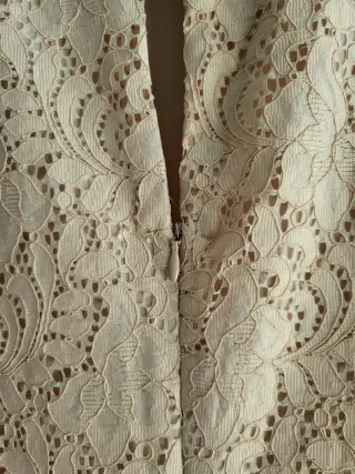 Vestido Midi Rosa Palo Zara