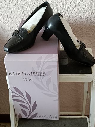Zapatos de tacón KURHAPPIES negros talla 36 snyevi