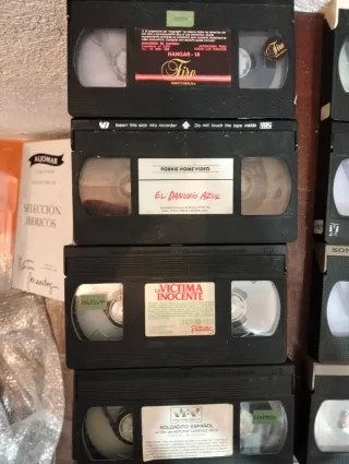 Lote 3 Cintas VHS Fire Hangar-18, Danubio Azul,