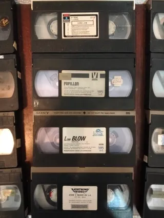 Lote 3 Cintas VHS Fire Hangar-18, Danubio Azul,