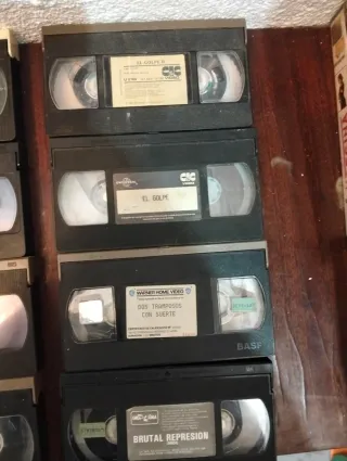 Lote 3 Cintas VHS Fire Hangar-18, Danubio Azul,