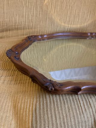 Vassoio a specchio stile veneziano vintage