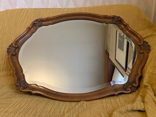 Vassoio a specchio stile veneziano vintage