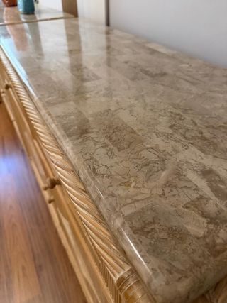 6 Cómodas de ratán y madera puertas de armario