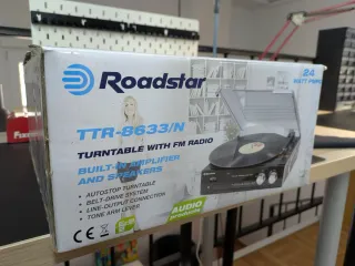 Giradischi Roadstar TTR-8633 con Radio