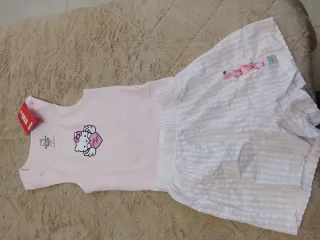 Pijama Hello Kitty Mujer XXS/32/4 Rosa