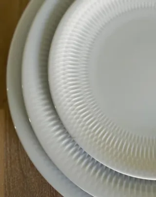 12 Pratos Rasos Vista Alegre Utopia