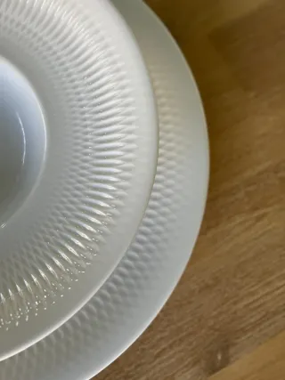 12 Pratos Rasos Vista Alegre Utopia