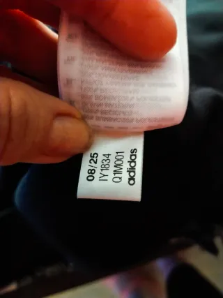 Sudadera Adidas Negra Nueva con Etiqueta