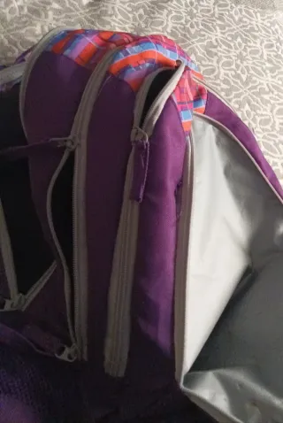 Mochila escolar multicolor