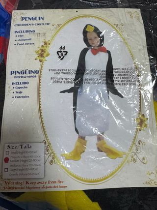 Disfraz Pingüino Infantil y adultost 4 disfraces