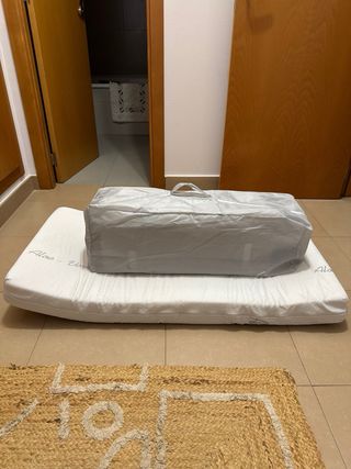 Cuna de viaje Mickey + colchón viscoelástico