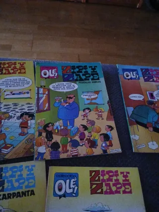 5 comics coleccion ole zipi y zape