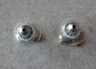 Pendientes Swarovski Diamante Plata