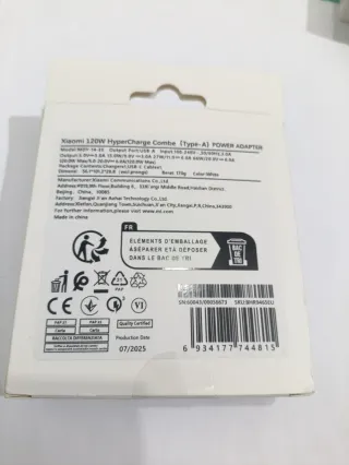 Cargador Xiaomi 120W Hyper Charge Combo