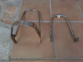 Guardabarros y soportes Bultaco Metralla GTS y Gt.