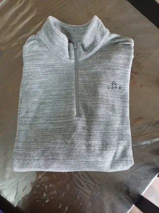 Jersey polar Decathlon gris