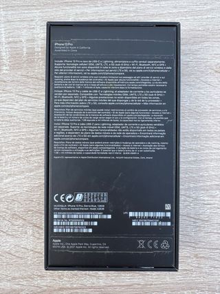 Scatola originale iPhone 13 Pro completa e originale