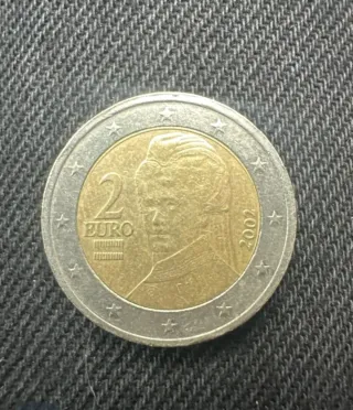 Moneda 2 euros Austria 2002