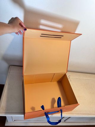 Scatola Louis Vuitton Arancione lv caja box