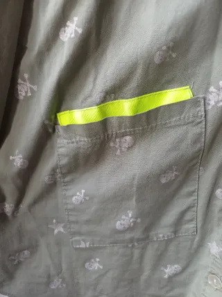 Camisa mujer talla única verde