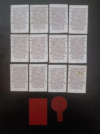 Cromos lupa magica bollycao