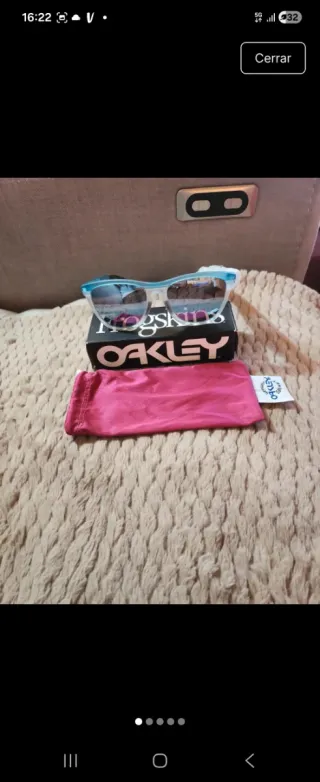 Gafas de sol Oakley Frogskins azules