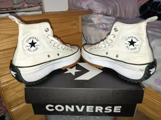 Converse Run Star Hike Blancas Talla 38