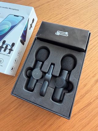 Pack 2 kits de 2 Micrófonos USB C Bluetooth