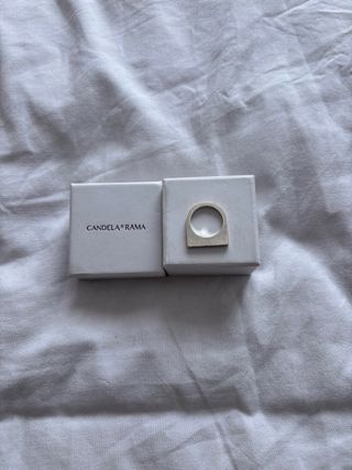 Anillo compromiso plata | Elegante