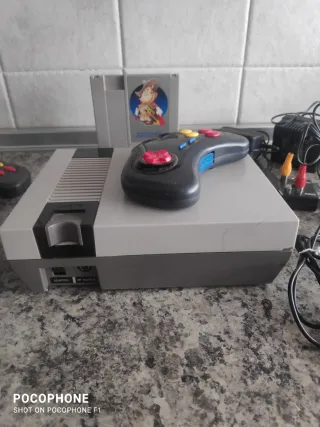 Consola Nintendo NES Gris con mandos