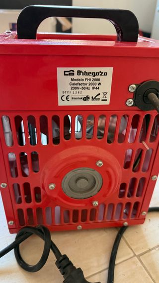 Calefactor Eléctrico Orbegozo 2000W
