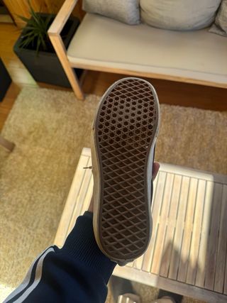 Sapatilhas Vans Cinza e Castanho