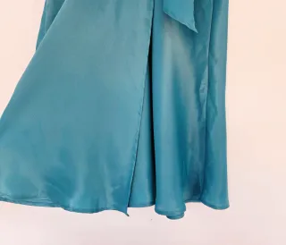 Conjunto Zara Top y Falda Turquesa