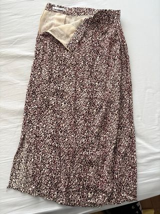 Falda estampada leopardo De verano