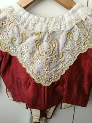 Traje Fallera Niña Con manteletas Con zapatos